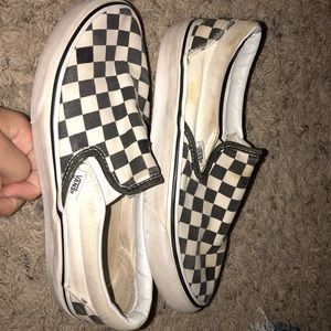 Checkered Vans